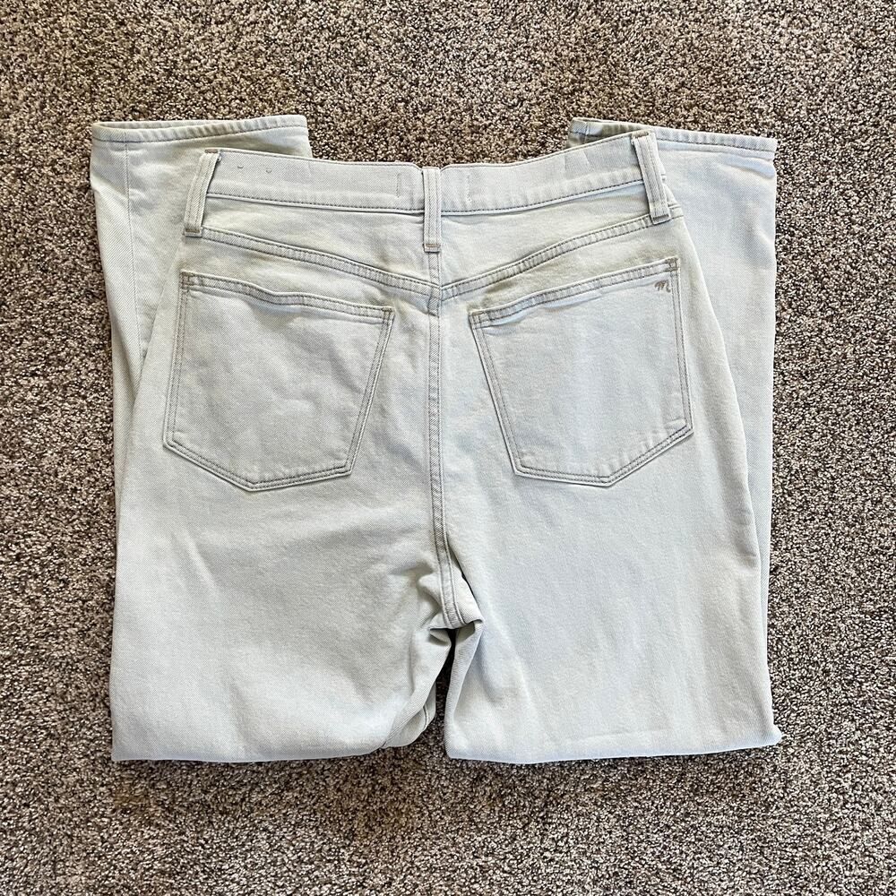 Madewell The Mom Jean in Bloomfield Wash Blue - Size: 28 - Picture 8 of 10